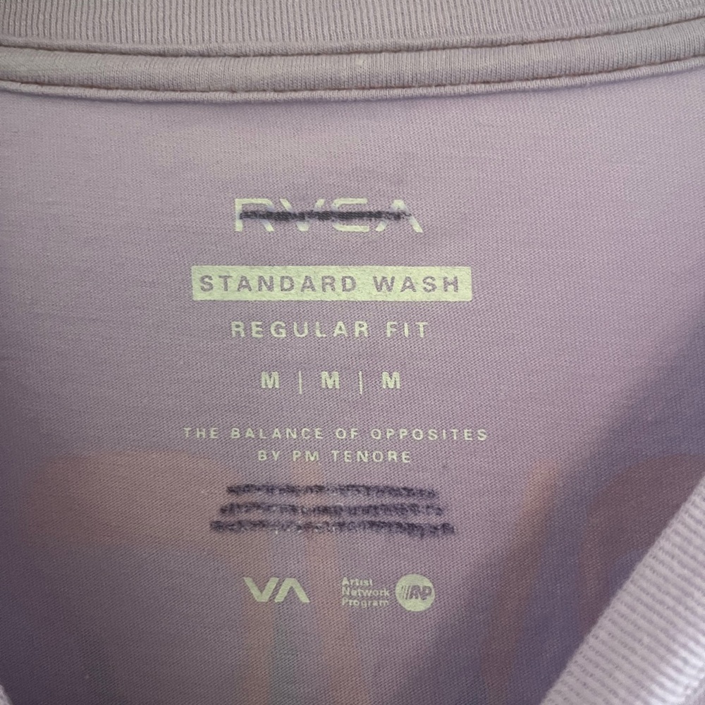 RVCA Lavender Standard Wash Shirt - Picture 3 of 5